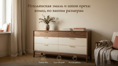 Корпусная мебель под заказ: материалы, сроки и реальные цены 2026 года