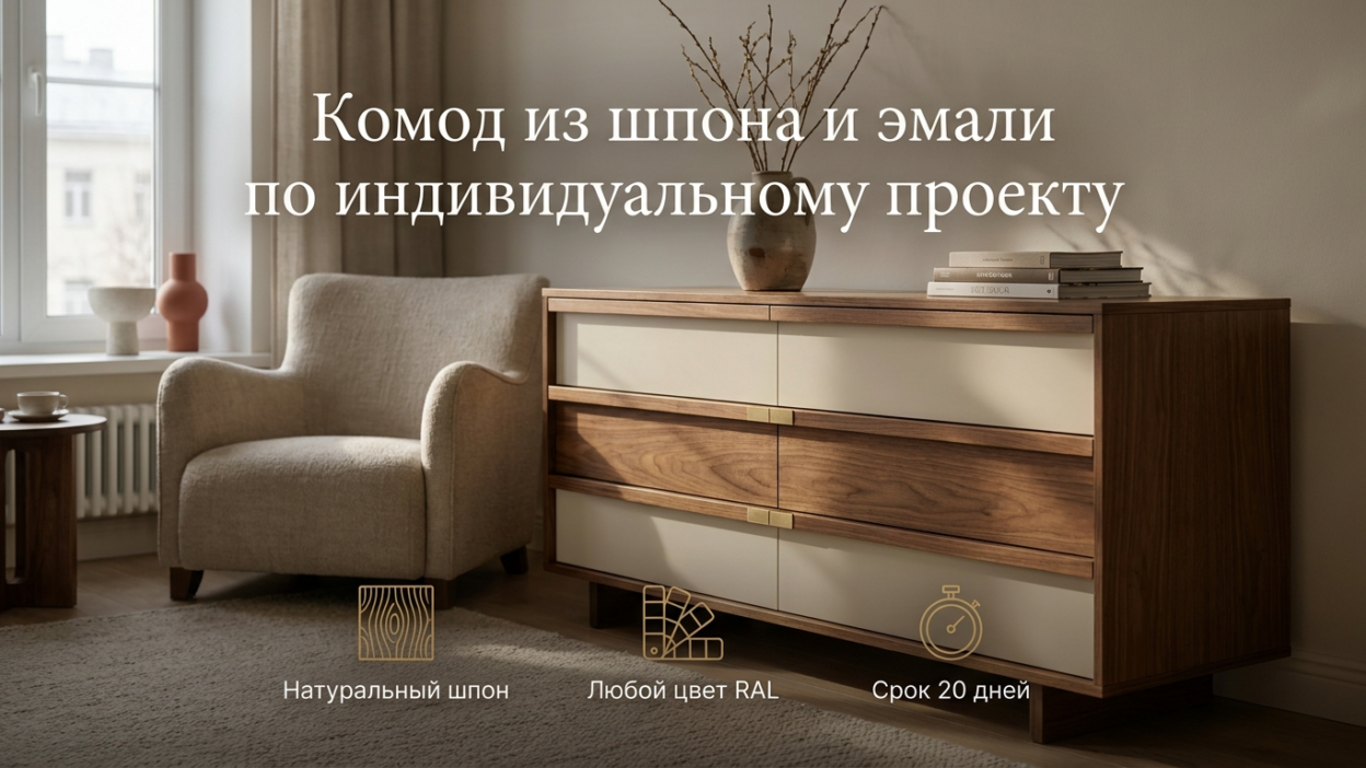 Мебель из дерева под заказ: породы, сорта и реальные сроки изготовления