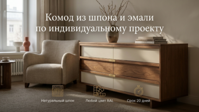 Мебель из дерева под заказ: породы, сорта и реальные сроки изготовления